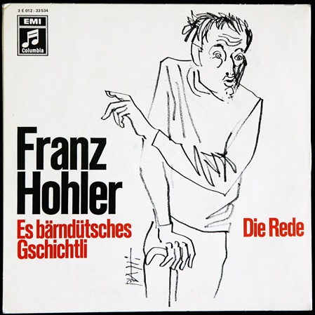 Celestino Piatti Gestaltung Single-Cover für Totemügerli von Franz Hohler