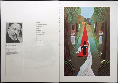 Heinz Stieger Grafiker Maler Illustrator Künstler Fremdenlegionär 1917-2008