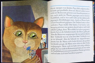 Etienne Delessert: Illustration für Geschichte Nummer 2, Gertraud Middelhauve Verlag, 1973, Text: Eugène Ionesco.