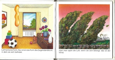 Etienne Delessert: Illustrationen für "Die Luft", Insel Verlag, 1981, Text: Adrienne Soutter-Perrot.