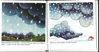 Etienne Delessert: Illustrationen für "Das Wasser", Insel Verlag, 1981, Text: Adrienne Soutter-Perrot.