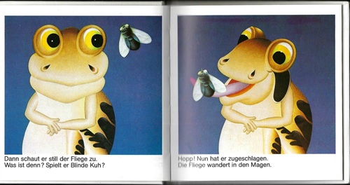 Etienne Delessert: Illustrationen für Yok-Yok 2, Gertraud Middelhauve Verlag, um 1979, Text: Anne van der Essen.