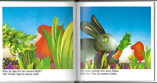 Etienne Delessert: Illustrationen für Yok-Yok 5, Gertraud Middelhauve Verlag, um 1979, Text: Anne van der Essen.