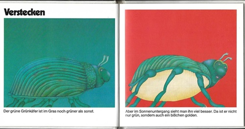 Etienne Delessert: Illustrationen für Yok-Yok 10, Gertraud Middelhauve Verlag, um 1979, Text: Anne van der Essen.