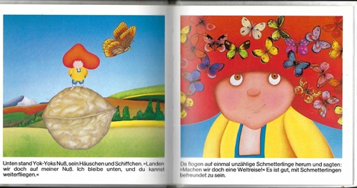 Etienne Delessert: Illustrationen für Yok-Yok 11, Gertraud Middelhauve Verlag, um 1979, Text: Anne van der Essen.