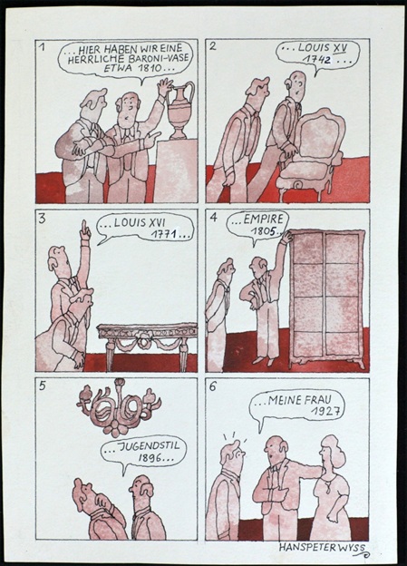 Hanspeter Wyss, Maler, Zeichner, Grafiker, Cartoonist